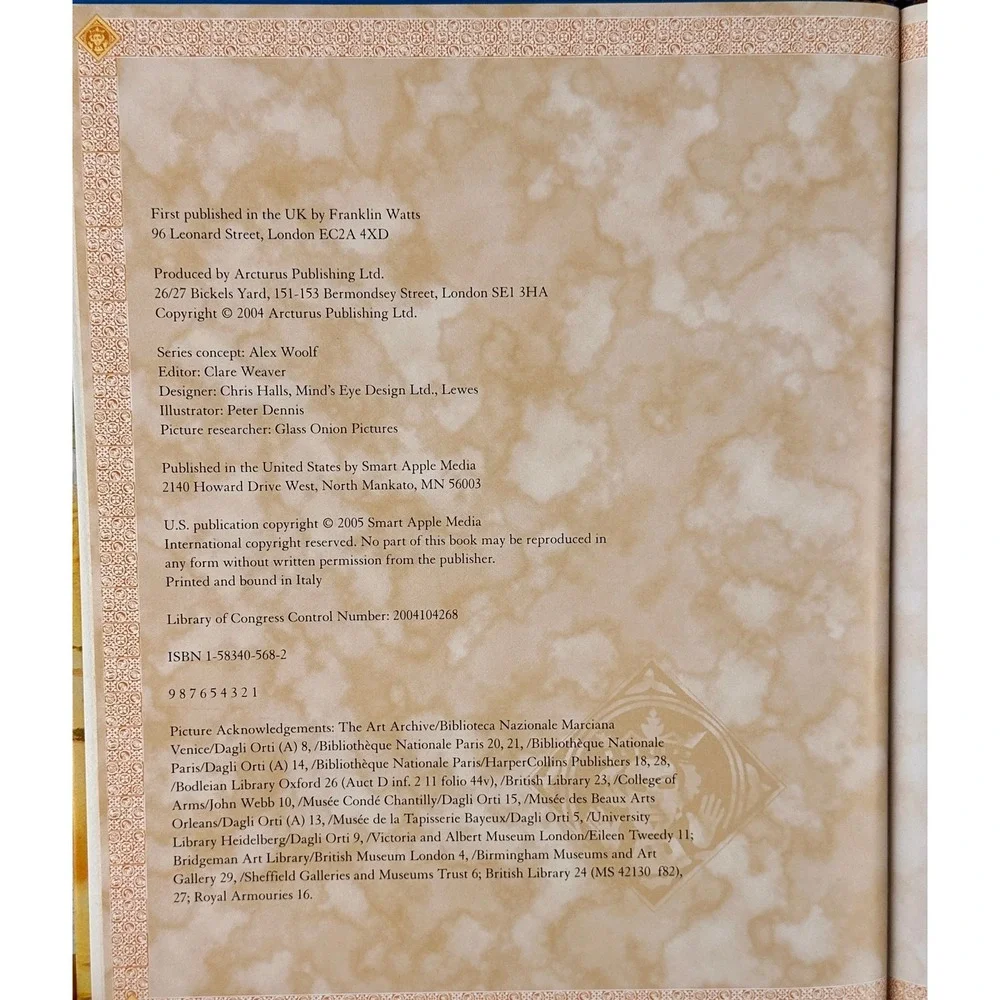 Knights and Chivalry Medieval World Hardcover‎ Book by Kathy Elgin